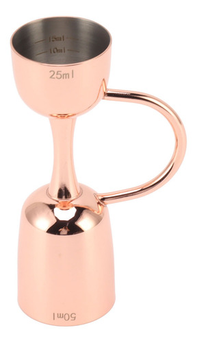 Bell Jigger Para Cócteles De Doble Cara, Acero Inoxidable, D