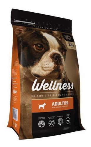 Wellness Adulto Razas Pequeñas 2.5kg