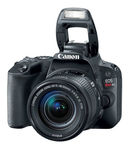 Canon Rebel Sl2 + Lente 18-55mm