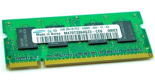 Memoria Ram Ddr2 1gb Samsung M470t2864qz3-ce6