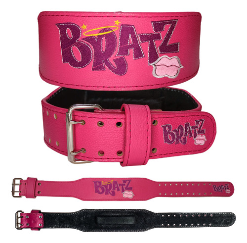 Kit Bratz Cinturon Faja Grilletes Straps Para Gym Cinto