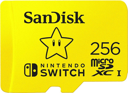 Imagen 1 de 7 de Tarjeta Micro Sd 256gb Sandisk Nintendo Switch