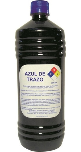 Azul De Trazo 1 Litro Mca. Gw Arhcansa