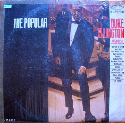 Lp - Duke Ellington - The Popular - Vinilo Rca Victor