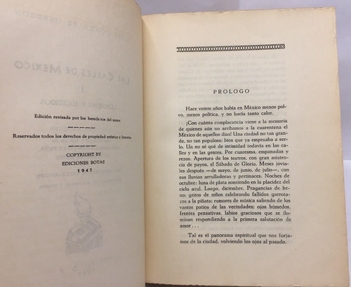 Libro Las Calles De Mexico Leyendas Y Sucedidos (Usado)