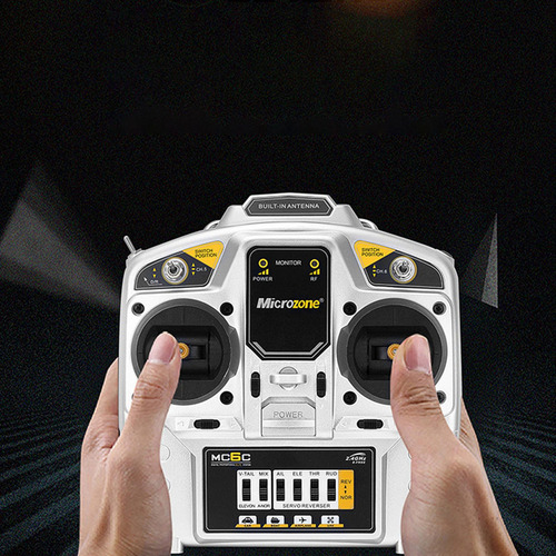 A*gift Transmisor De Radio Mc6c 2.4ghz 6ch Con Mc6c 7rb