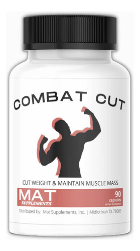 Mat Suplementos Combat Cut: Reduzca El Peso Y Mantenga La Ma