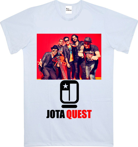 Imagem 2 de 8 de Camiseta, Baby Look, Regata Ou Almofada Jota Quest