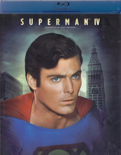 Superman 4 Iv Cuatro 1987 Christopher Reeve Pelicula Blu-ray