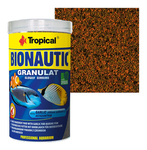 Tropical Bionautic Granulat - Pote 55g - Ração Peixes