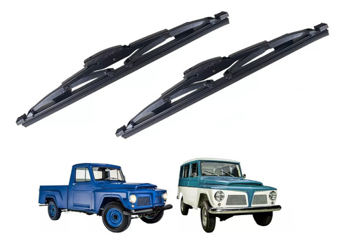 Escobillas Rural Willyz F-75 30cm (par)