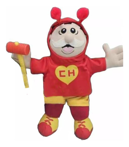 Peluche Chapulin Colorado Chapulín Colorado Cinia Dr Simi Limited Edition Rojo