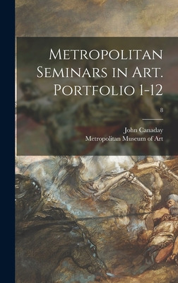 Libro Metropolitan Seminars In Art. Portfolio 1-12; 8 - C...