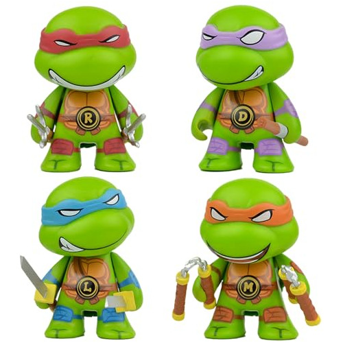4pcs Mini Turtle Action Figures,new Action Figures Toys,clas