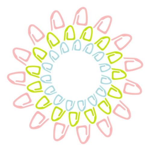 15 De Punto De Tejer Multicolor De Punto De Bloqueo Neddles