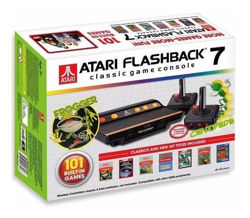 Atari Flashaback 7 Classic Game Console 101 Jogos Colecione