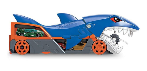 Imagem 4 de 10 de Hot Wheels City Guincho Tubarão Com Carrinho - Gvg36 Mattel