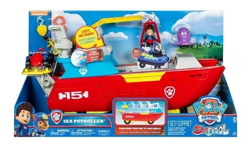 Paw patrol barco juguete sale
