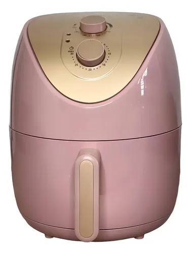 Fritadeira Eletrica Sem Oleoair Fryer 4l Homeland Cor Rosa Claro