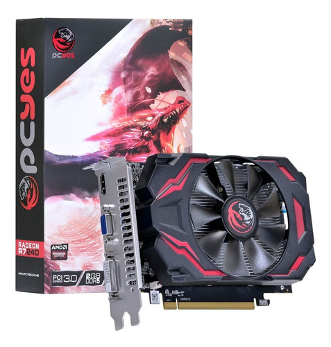 Placa De Vídeo Radeon R7 240 2gb Gddr5 128 Bits Nfe