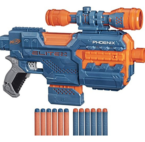 Lançador De Dardos Nerf Elite 2.0 Phoenix Cs-6 E9962 -hasbro
