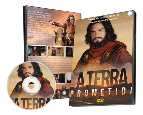 Dvd Box Novela A Terra Prometida - Completa - Frete Grátis