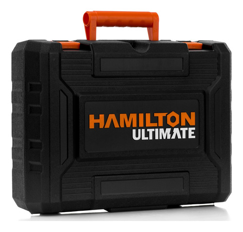 Rotomartillo electroneumático Hamilton Ultimate ULT130 inalámbrico naranja frecuencia de 50Hz con 20W de potencia 220V-240V