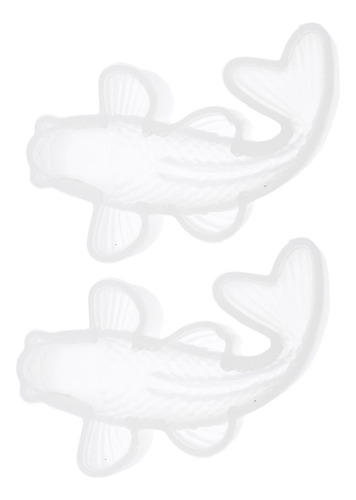0 2 Piezas De Pescado Koi