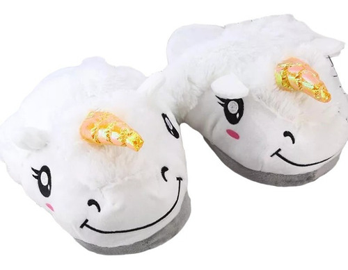 Pantufa Infantil Unicórnio