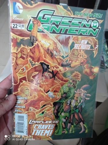 Cómic Dc En Inglés Green Lantern The New 52 No.22