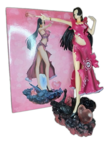 Figura Boa Hancock - One Piece Ropa Desmonsatable Y Luz 33cm