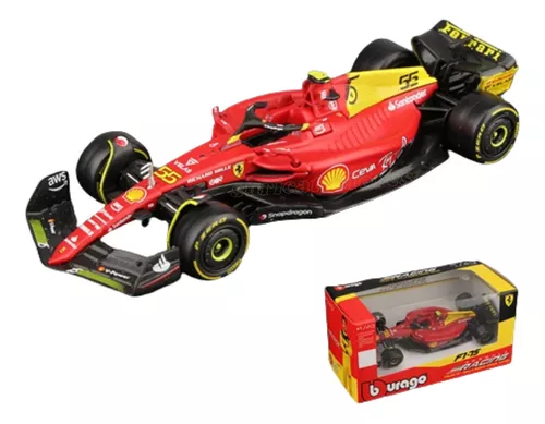 Miniatura F1 Carro de Corrida Vermelho 1:55 Siku