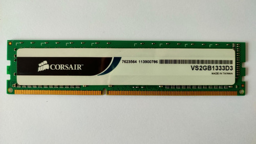 Corsair Ram 2gb Ddr3 1333 Vs2gb1333d3