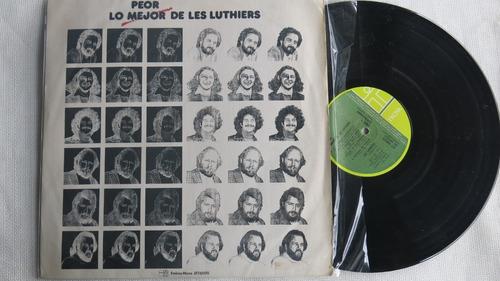 Vinyl Vinilo Lps Acetato Lo Peor Mejor De Les Luthiers