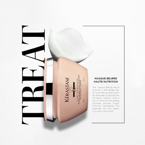 Imagen 4 de 4 de Kerastase Curl Manifesto Máscara Cabellos Rizados 200ml