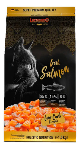 Leonardo® Adultos Fresh Salmón 1.5kg Para Gatos