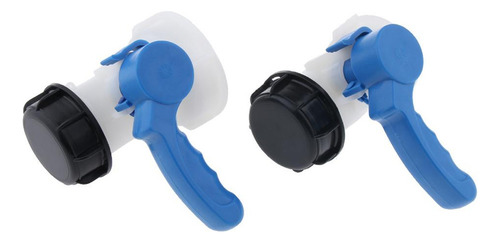 2 Adaptador De Válvula De Atornillable Para De Agua Dn40