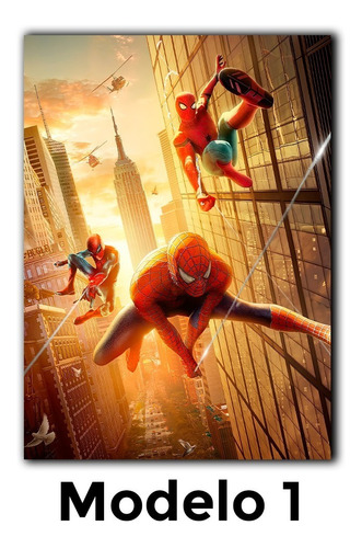 Cuadros Decorativos Mcu - Spiderman No Way Home (multiverse)