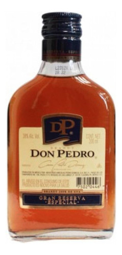 Brandy Don Pedro Gran Reserva Especial 200 Ml