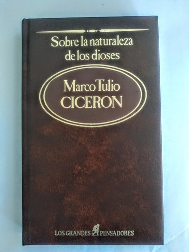 Sobre La Naturaleza De Los Dioses, Marco Tulio Cicerón