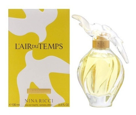 Perfume L'air Du Temps De Nina Ricci 100 Ml Dama. Original