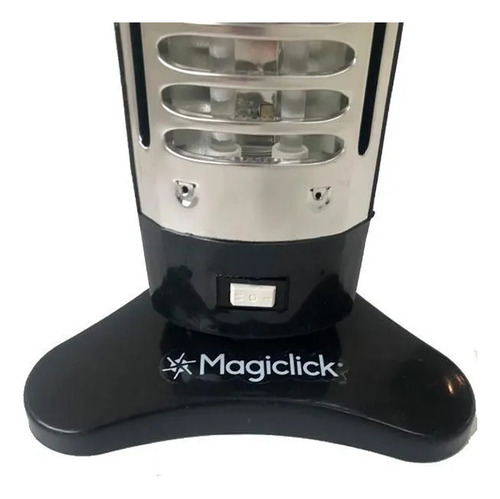 Estufa De Cuarzo 2 Velas Calefactor 1200 W Corte Anticaida