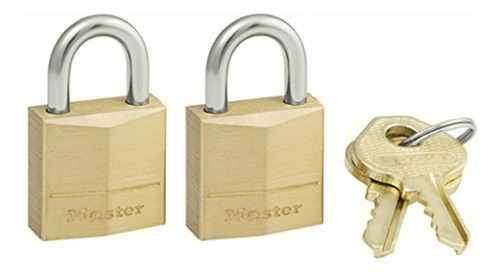 Candado Master Lock, Latón Macizo, 3/4 Pulgadas. Ancho, 120t