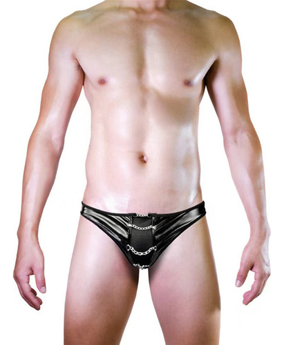 Lencería En V Para Hombre, Calzoncillos De Encaje Con Tanga,