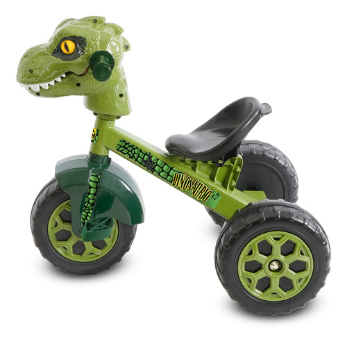 Triciclo Infantil Con 3 Llantas De Plástico Prinsel 1387 Figura De  Dinosaurio, Incluye Luz Y Sonido, 2 A 5 Años, Color Verde | Meses sin  intereses