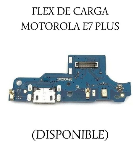 Flex De Carga Motorola E7 Plus.