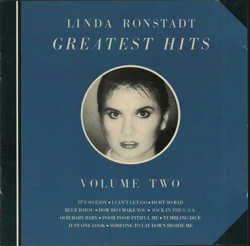 Linda Ronstadt  Greatest Hits Volume Two Cd