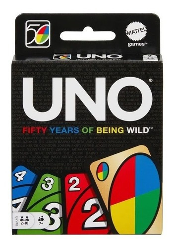 Juego de cartas Uno 50th Anniversary Edition - Mattel