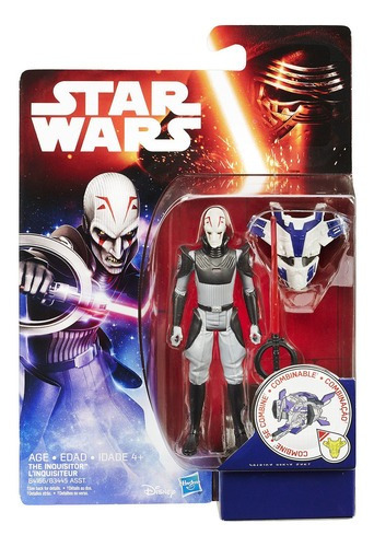 Figura Hasbro B3445 de Star Wars Inquisitor Defender Combine