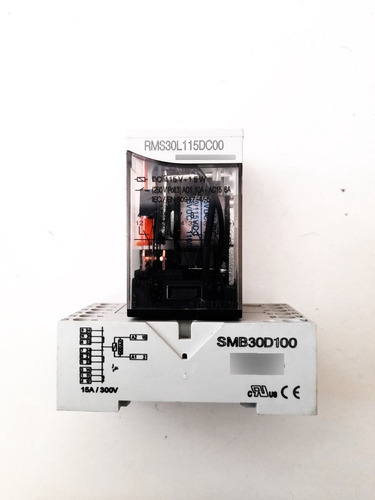 Relay Relé Switch Empotrable 11 Pines 15a 300v